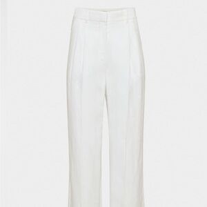 Aritzia Effortless Pant White Linen Size 8